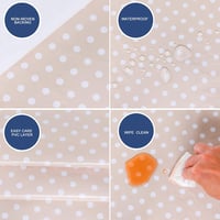 Home Direct Mosható Viaszos Terítő 160 cm Pöttyös Mintás 3
