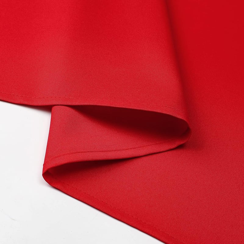 Home Direct Négyzet Terítő 150x250 cm Piros Textil Asztalterítő