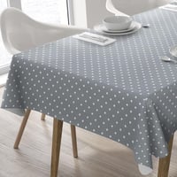 Home Direct Vízálló Terítő Négyzet 140x180 cm Csillag Mintás Szürke 1