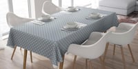 Home Direct Vízálló Terítő Négyzet 140x180 cm Csillag Mintás Szürke 4