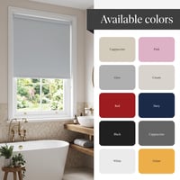 Termo zatemňovacia roleta Home In Style 4U, 100% blackout, odolná voči UV žiareniu, možnosť skrátenia, svetlosivá, 90x165 cm 2