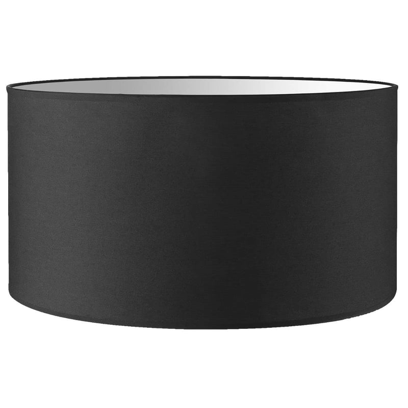Home Sweet Home Bling okrugli tekstilni abažur E27 - crni - 50x25 cm