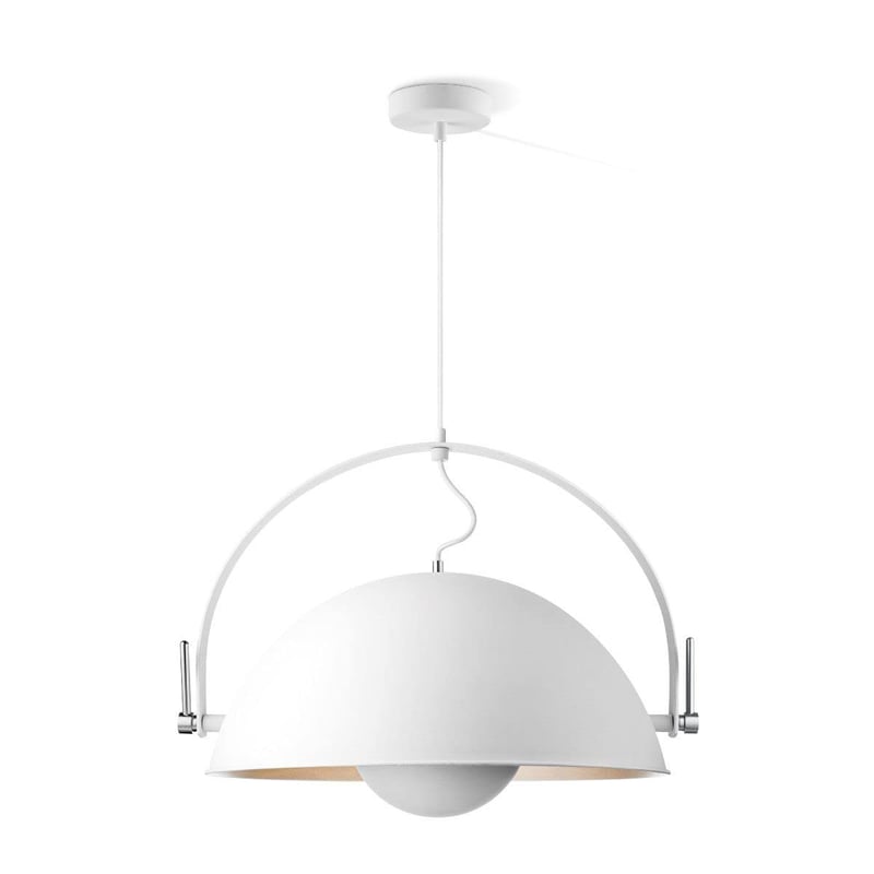 Závesné svietidlo Home Sweet Home Fabriq Bow, biele, 50x50x148 cm, E27