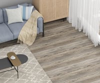 Homease öntapadós PVC padló, vízálló vinyl csempe, fa hatású, 91x15 cm, 72 db 6