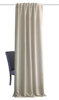 Akustický záves HOMEbasics Acustico, prírodná farba, 245x135 cm — Látka je na viacerých miestach poškodená (stav: pozri 2. obrázok) 7