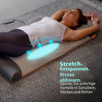 Homedics Stretch podloga za istezanje inspirirana jogom sa 7 zračnih komora, za istezanje mišića i poboljšanje pokretljivosti, fitness i opuštanje 3