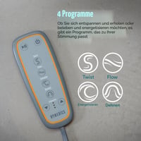 Homedics Stretch podloga za istezanje inspirirana jogom sa 7 zračnih komora, za istezanje mišića i poboljšanje pokretljivosti, fitness i opuštanje 5