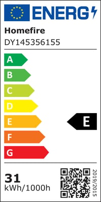 Moderný stropný ventilátor so svetlom Homefire 68 cm – LED stropný ventilátor so 6 rýchlosťami, stmievateľný, s diaľkovým ovládaním a časovačom, denné svetlo 10
