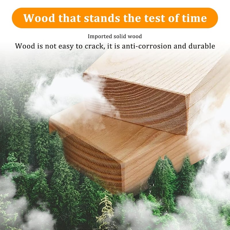 HOMEJOY 40 db natúr fa kézműves építőelem tömb 9,2 x 2 x 0,8 cm fapálcikák barkács díszítéshez DIY projektekhez