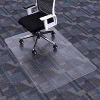HOMEK Ochranná podložka pod stoličku 75x120 cm Priehľadná Protišmyková PVC Podložka pod kancelársku stoličku Ochrana podlahy pre domácu kanceláriu 2