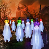 Homeleo 4 darabos napelemes szellem tök Halloween dekoráció kültéri 5