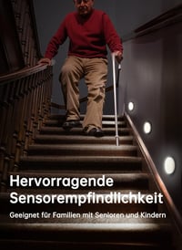 Homelist mozgásérzékelős LED lépcsőlámpa szett 6 db, vezeték nélküli újratölthető éjszakai fény 3