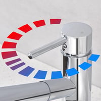HOMELODY Kihúzható Konyhai Csaptelep - Króm Bevonatú Sárgaréz, 120° Elforgatható, 2 Vízsugár Típus, Mosogatóhoz 6