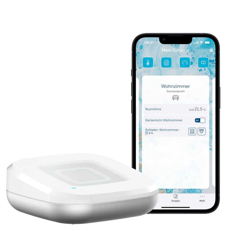 Riadiaca jednotka Homematic IP Access Point 2 pre inteligentnú domácnosť – bezplatná aplikácia, hlasové ovládanie Amazon Alexa a Google Home, bez mesačných poplatkov, 161314A0