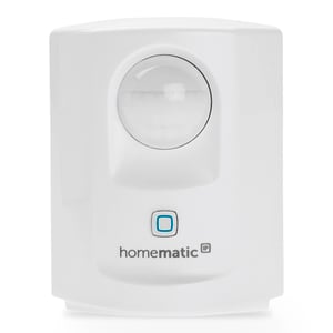 Homematic IP Snímač pohybu so senzorom stmievania 142722A0 biely, interiérový, smart domácnosť, aplikácia, alarm, osvetlenie, úspora energie, Smart Home
