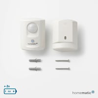 Homematic IP Snímač pohybu so senzorom stmievania 142722A0 biely, interiérový, smart domácnosť, aplikácia, alarm, osvetlenie, úspora energie, Smart Home 6