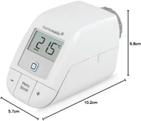Inteligentná radiátorová hlavica Homematic IP Basic 153412A3 – Digitálny termostat, ovládanie cez aplikáciu, Alexu a Google Home, jednoduchá inštalácia 8