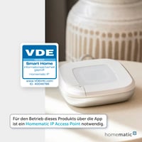 Inteligentná radiátorová hlavica Homematic IP Basic 153412A3 – Digitálny termostat, ovládanie cez aplikáciu, Alexu a Google Home, jednoduchá inštalácia 4
