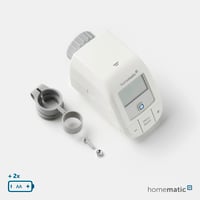 Inteligentná radiátorová hlavica Homematic IP Basic 153412A3 – Digitálny termostat, ovládanie cez aplikáciu, Alexu a Google Home, jednoduchá inštalácia 5