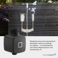 Homematic IP Öntözésvezérlő Okos Otthonhoz, App-Vezérelt Kerti Öntözőrendszer 5