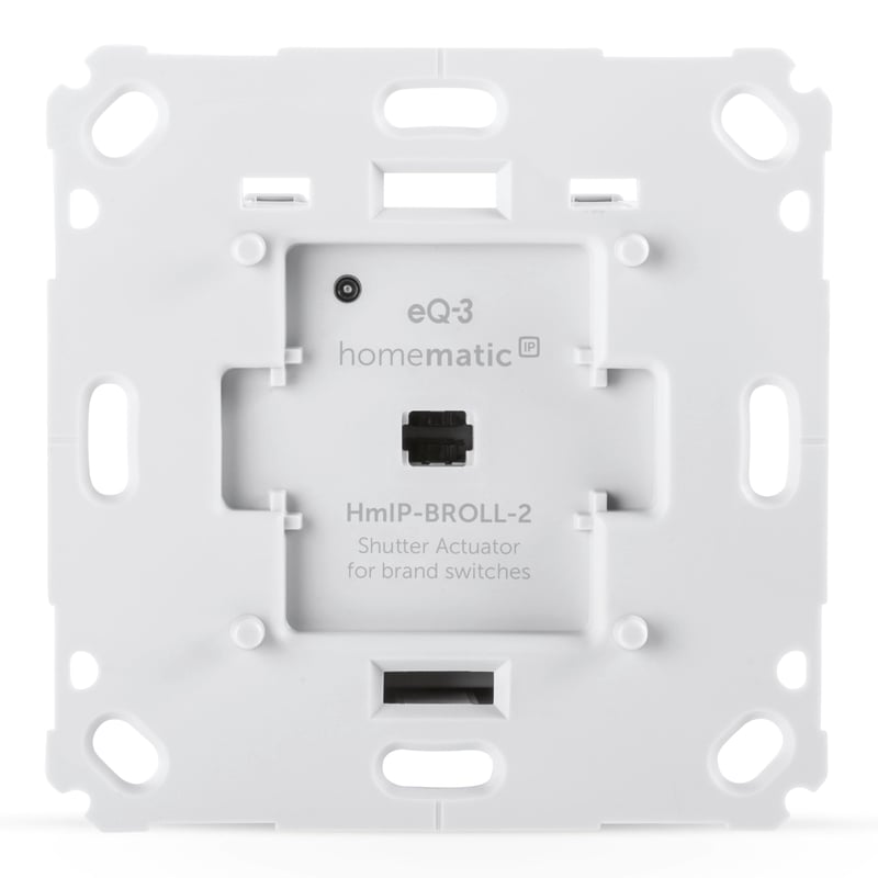 Actor Homematic IP pentru întrerupător de marcă – Modul de control pentru rulouri în sisteme de casă inteligentă