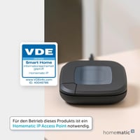 Homematic IP Smart Home Dimmer Aljzat Fázisszabályozás Antracit - Switch and dim, anthracite 4