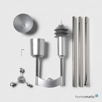 Homematic IP Wettersensor Plus vonkajší senzor počasia pre inteligentné domácnosti, meranie teploty, vlhkosti a rýchlosti vetra, 4,5 V 7