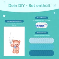 Homery Knjiga gostiju za darivanje djeteta (babyshower) i krštenje - Ružičasto/Plava, Knjiga gostiju za djevojčice i dječake za ispunjavanje, Kreativan poklon i uspomena za rođenje 3
