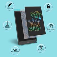 Homestec 8,5" LCD rajztábla színes kijelzővel gyerekeknek 2