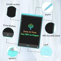 Homestec 8,5" LCD rajztábla színes kijelzővel gyerekeknek 3