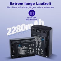 Homesuit NP-FZ100 Akkumulátor Csomag (2db) és Dupla Töltő Sony ZV-E1 FX3 A7RIII A7RV A7IV A7C A6600 A6700 Alpha A1 A9 Fényképezőgépekhez 228 3