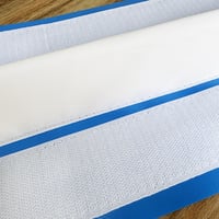 HomeSun 1 méteres Air Track összekötő ragasztószalag felfújható tornaszőnyegekhez kék csatlakozó szalag jóga torna edzéshez kempinghez 7