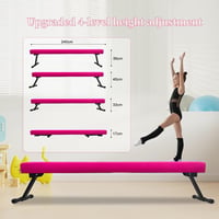 HomeSun összecsukható tornászgerenda - 240 cm 7