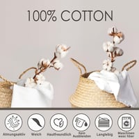 Homewish 100% pamut álomfogó ágyneműhuzat garnitúra 200x200 Boho mandala fekete-fehér 2 párnahuzattal 5