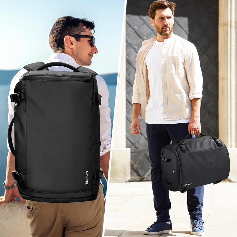 HOMIEE 40L Utazó Hátizsák Vízálló Laptop Táska 15.6-17.3 Cipőtartóval