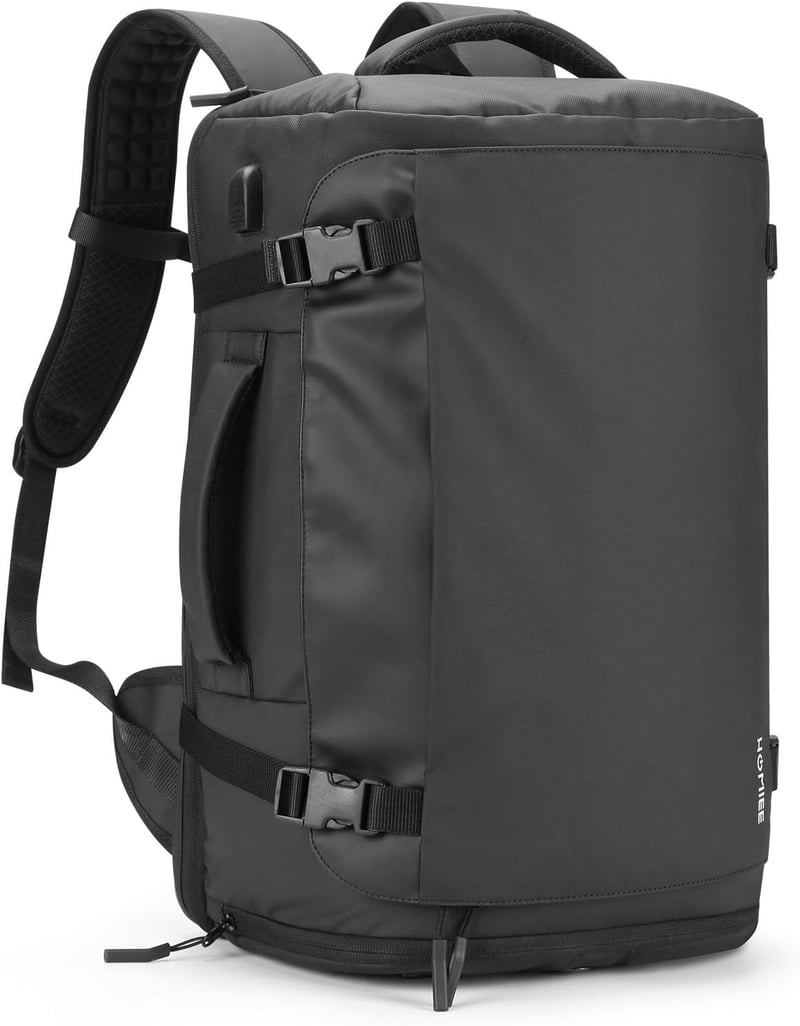 HOMIEE 40L Utazó Hátizsák Vízálló Laptop Táska 15.6-17.3 Cipőtartóval