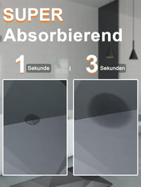 Homlab fürdőszobai csúszásmentes fürdőszőnyeg 40x60 cm szürke 3