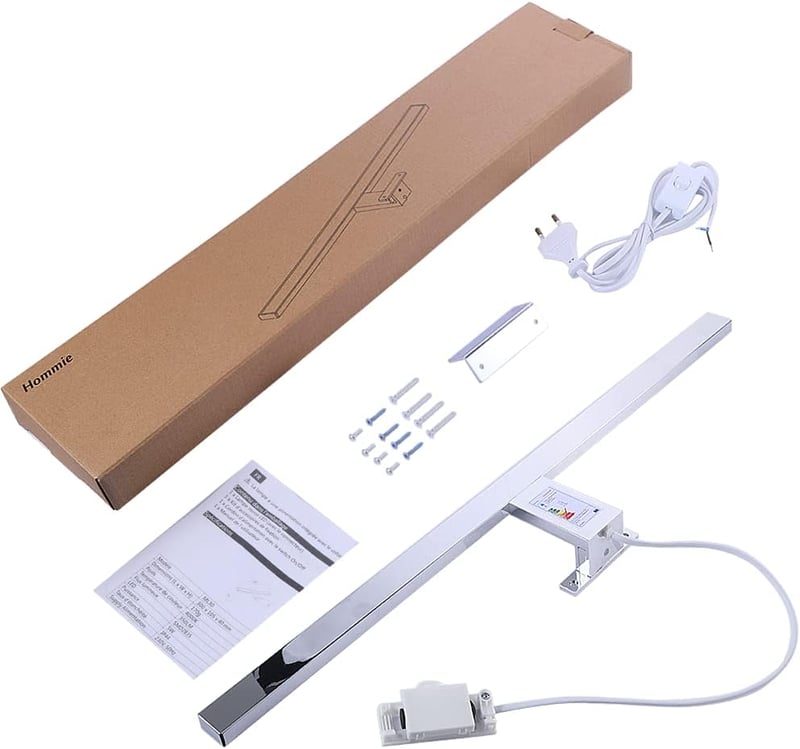 Hommie 60 cm LED fürdőszobai tükör világítás 1200 lm semleges fehér IP44