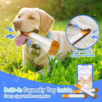 Homrich Csikorgó Plüss Kutyajáték, Rágásálló Intelligencia Játék Kölyköknek és Felnőtt Kutyáknak 3