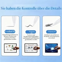HOMTRAK 8 ks náhradných hrotov kompatibilných s Apple Pencil 1/2/Pro/USB-C, odolný polymérový hrot, presný dotyk na kreslenie a písanie poznámok na iPade 4