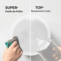 Umidificator cu aburi reci Homvana 1,8L, difuzor de uleiuri esențiale pentru copii, cu încărcare superioară, cronometru, aromaterapie și pentru plante 6