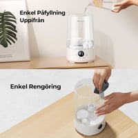 Homvana H101 párásító 3,6 L, 360° hideg köd, 16 dB, átlátszó 5