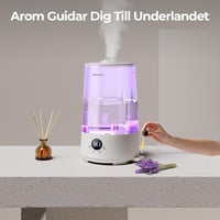 Homvana H101 párásító 3,6 L, 360° hideg köd, 16 dB, átlátszó 7
