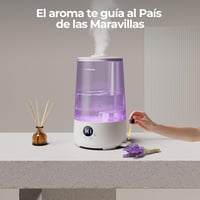 Umidificator cu încărcare superioară Homvana de 3,6 L, cu abur rece pentru ameliorarea secrețiilor nazale și a tusei, 16 dB, 34 de ore de funcționare, pentru plante, cu tăviță pentru aromaterapie în 7 culori, fără BPA 7