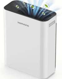 Homvana H13 HEPA légszűrő allergia pollenre por ellen 240m³/h 1