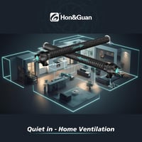 Hon&Guan 100mm Szabályozható Csatornaventilátor 945Pa IP44 Vízálló EU Csatlakozóval 7
