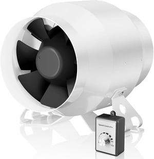 Hon&Guan cijevni ventilator s EC motorom – 150 mm, 689 m³/h