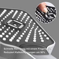 HONBOO 120mm zuhanyfej 3 funkciós vízspórlós krómozott magas nyomás 6