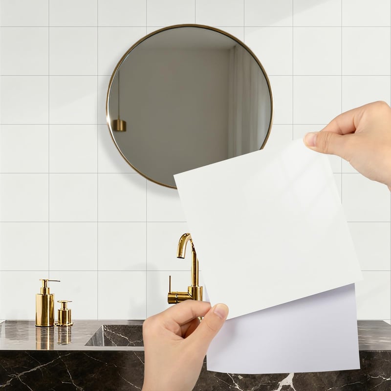 Autocolant pentru gresie Honcet, tapet decorativ pentru perete, autocolant decorativ pentru renovarea bucătăriei și băii