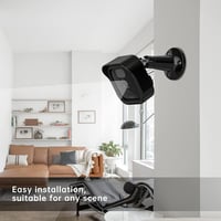 honecumi Blink kamera fali tartó 360° forgatható védőburkolat 2 db fekete 6